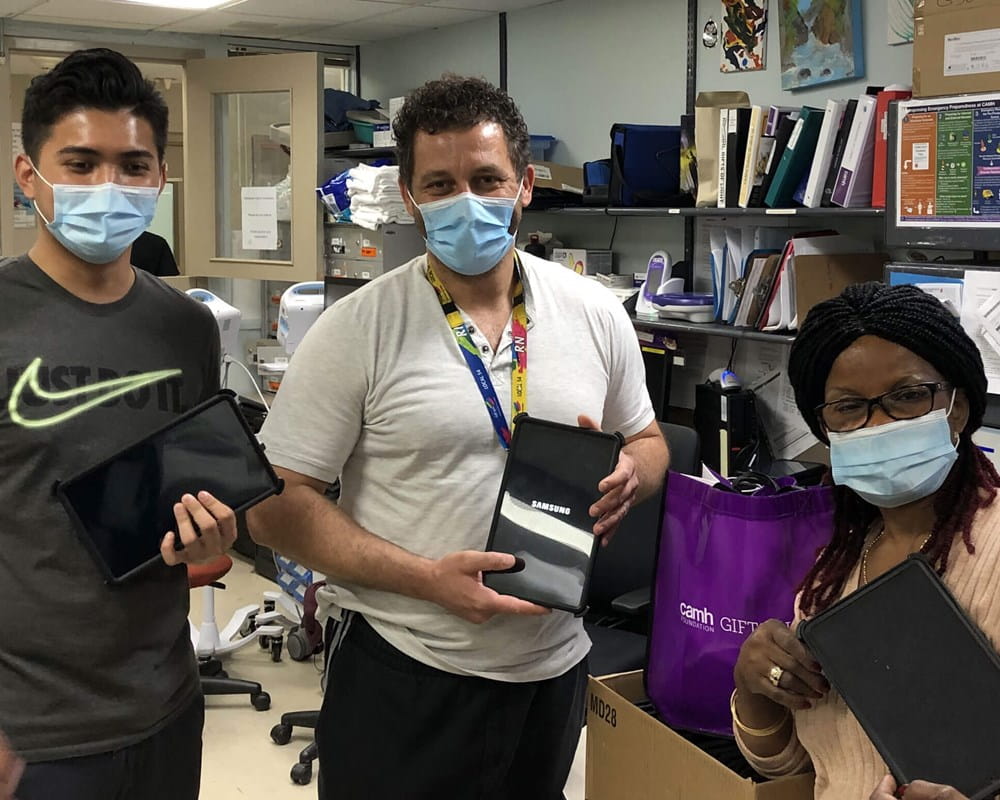 Donated tablets