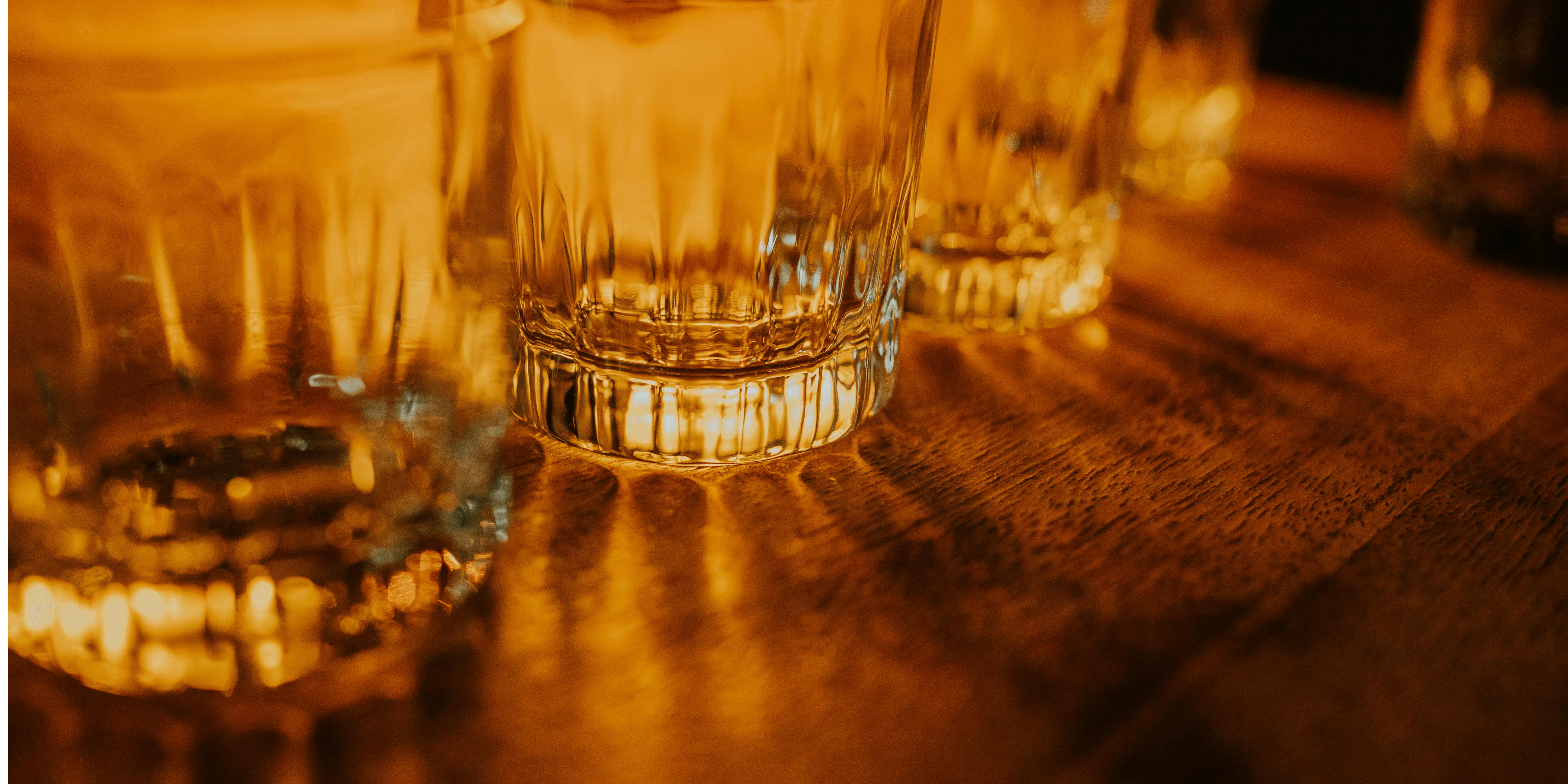 Empty glasses
